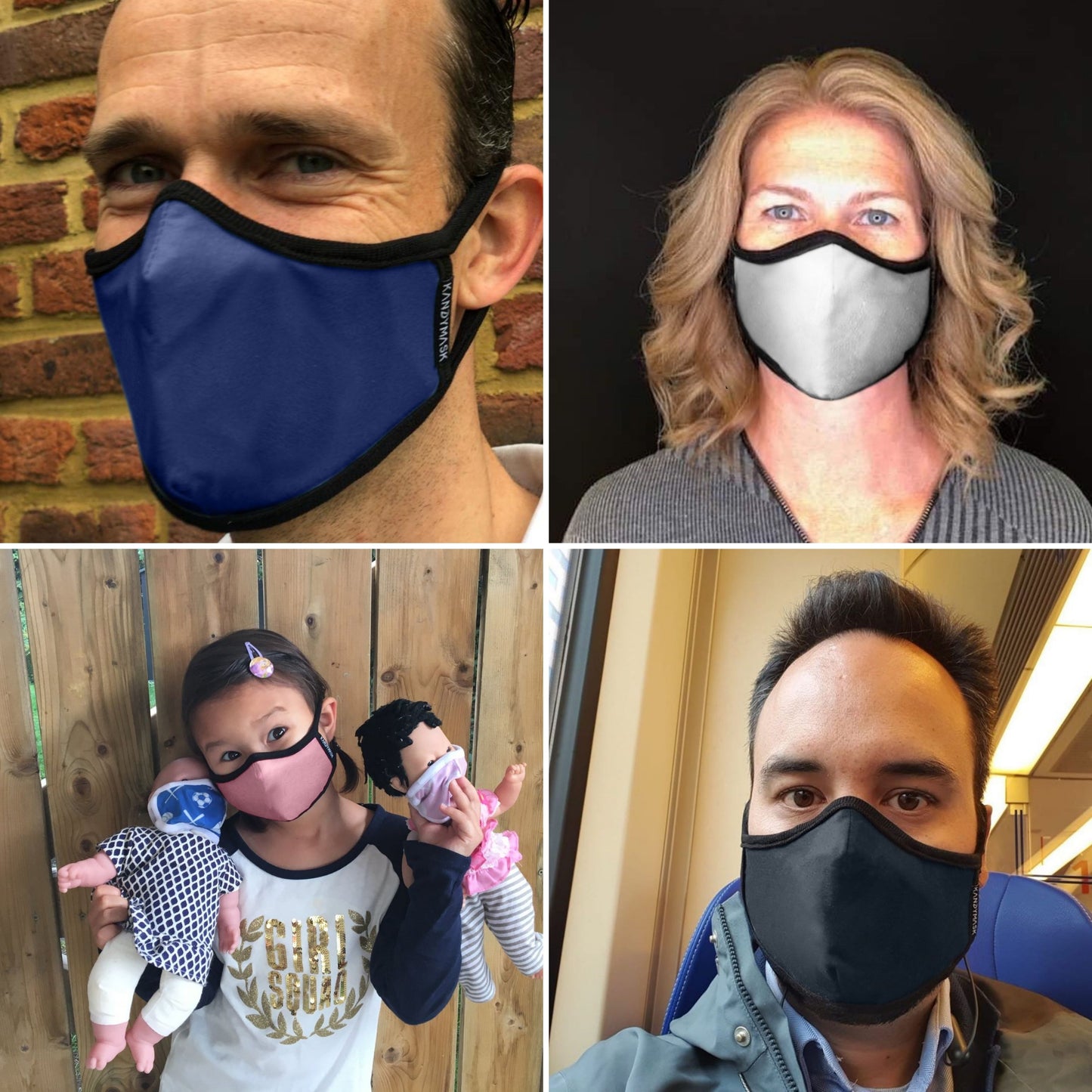 Lifestyle - KandyMask Integrity 7.0 Protective Mask - without Valves - www.kandymask.com
